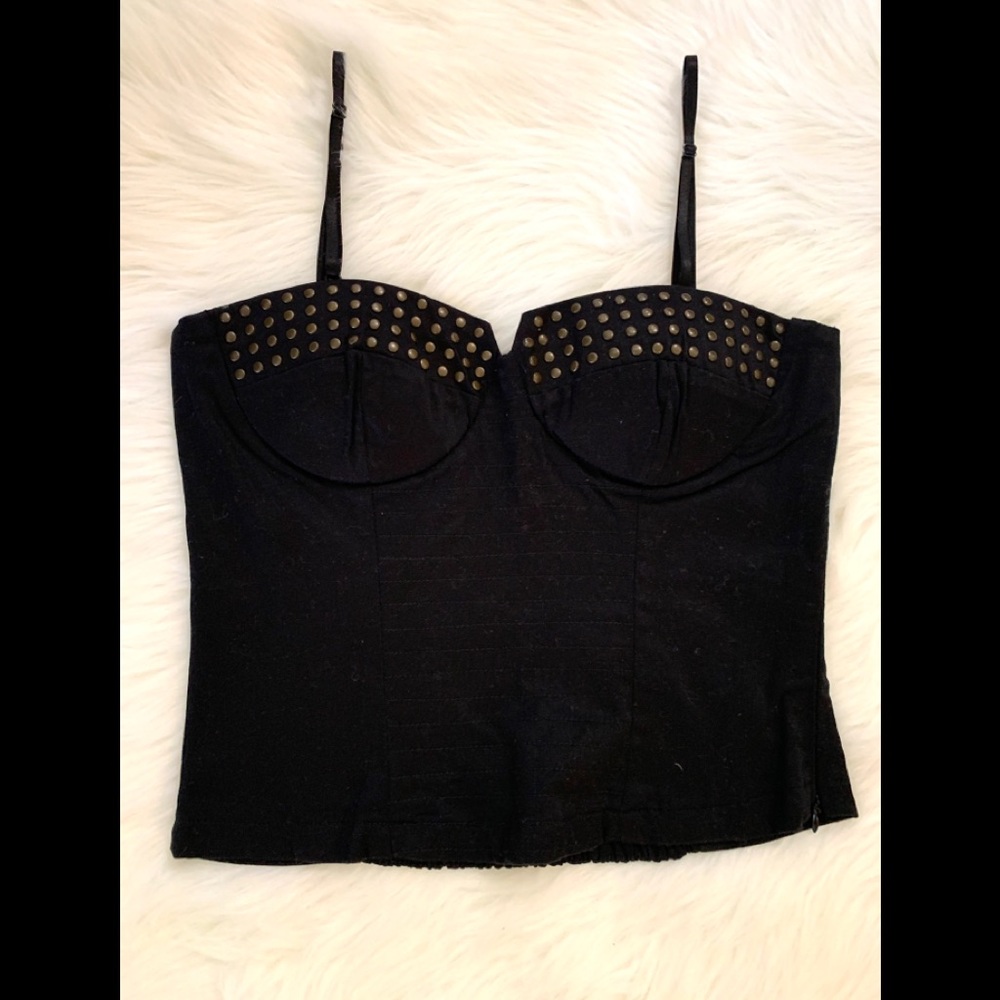 Super cute studded corset